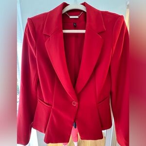 Women’s White House Black Market blazer & blouse combo